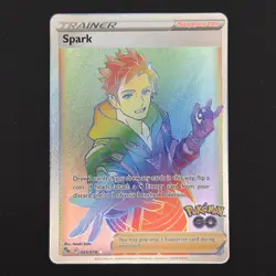 Pokemon TCG Card Spark 085/078 Pokemon Go Rainbow Secret Rare - NM - Image 1