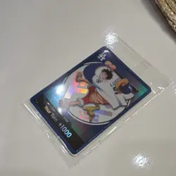 Bandai Namco One Piece Card Game LA Dodgers Monkey D. Luffy DON!! Holo - Image 2