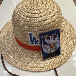 Bandai Namco One Piece Card Game LA Dodgers Monkey D. Luffy DON!! Holo - Image 5