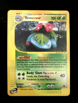 NM/LP+ Venusaur 68/165 Reverse Holo Expedition Base Set (EX) Pokemon Card TCG - Image 2