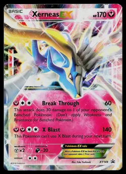 Pokemon Card - Xerneas EX - XY149 (Shiny) XY Promo XY149 Holo Promo - Image 1