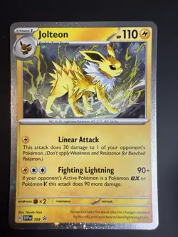 Jolteon - 169 (Cosmos Holo) 169 Sv: Scarlet & Violet Promo Cards Holo - Image 1