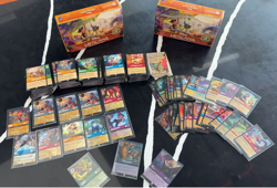 Lorcana Wilds Unknown 2 Boxes Opened Lot Bulk Cards Foils Hits Pulls TCG - Image 1