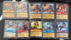 Lorcana Wilds Unknown 2 Boxes Opened Lot Bulk Cards Foils Hits Pulls TCG - Image 2