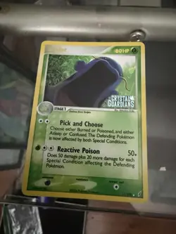Pokemon Swalot Crystal Guardians 11/100 Reverse Holo Stamped Card - Image 1