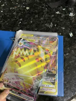 Pokemon Jumbo Card Lot With Binder - Image 2