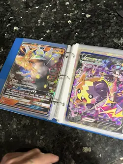 Pokemon Jumbo Card Lot With Binder - Image 3