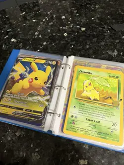 Pokemon Jumbo Card Lot With Binder - Image 4