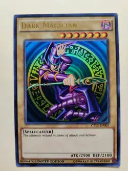 Dark Magician CT13-EN003 Ultra Rare Limited Edition LP - Image 1