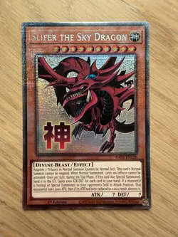RA05-EN128 Slifer the Sky Dragon Starlight Rare Yugioh 1st - Image 1