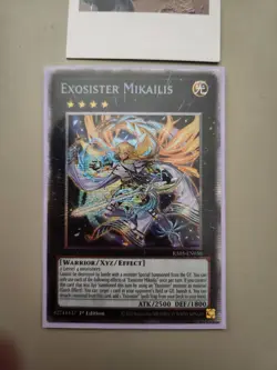 Exosister Mikailis Starlight Rare Rarity Collection 5 RA05 NM - Image 1