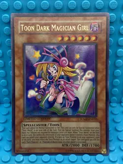 Yugioh! Toon Dark Magician Girl JUMP-EN010 Ultra Rare LP - Image 1