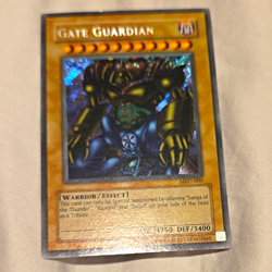 Yu-Gi-Oh! Gate Guardian Metal Raiders MRD-000 Secret Rare Holo Unlimited English - Image 1