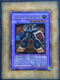 Yugioh Elemental Hero Rampart Blaster EEN-EN033 Ultimate Rare 1st Ed EURO NM - Image 1