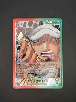 Trafalgar Law (002) (Parallel) OP01-002 Romance Dawn Foil - Image 1