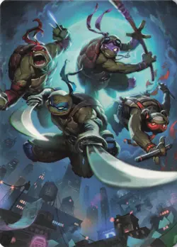 Heroes in a Half Shell Art Card - Art Series Teenage Mutant Ninja Turtles ASTMT - Image 1