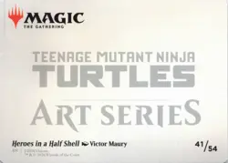 Heroes in a Half Shell Art Card - Art Series Teenage Mutant Ninja Turtles ASTMT - Image 2