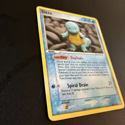 Ditto [Squirtle] Delta Species 64/113 Regular Non Holo 2005 Pokemon Card LP - Image 2