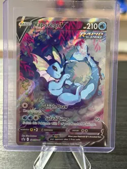 Vaporeon V SWSH181 SWSH: Sword & Shield Promo Cards - Pokemon Card - NM - Image 1