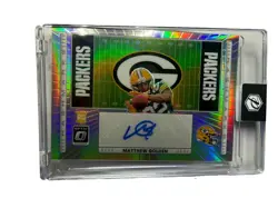 2025 Donruss Optic🔥Matthew Golden🔥Holo Hashmarks Optic Silver Auto Packers - Image 1