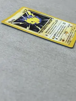 Pikachu 70/111 Common Neo Genesis Pokemon Card WOTC MP - Image 5