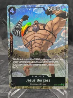Jesus Burgess (Alternate Art) R Premium Booster -The Best- Vol. 2 OP09-086 NM - Image 1