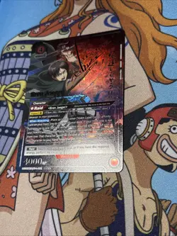 Eren Jaeger SR** UE10BT/ AOT-1-092 (UE10BT) Union Arena TCG Signature - Image 2