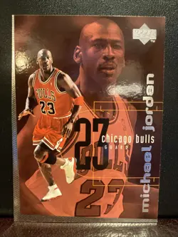 Michael Jordan 1988-89 Upper Deck Checklist Card Bulls #311 Basketball NBA - Image 1