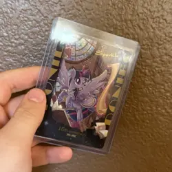 KAYOU My Little Pony 15th Anniversary English Edition Twilight Sparkle ZR Card - Image 1