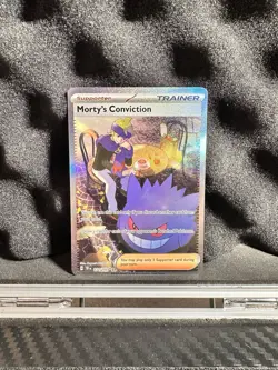 Pokemon TCG Morty's Conviction Scarlet & Violet Temporal Forces 211/162 - Image 1