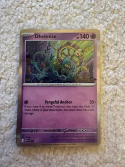 Dhelmise MEP 084 - Prerelease Stamped Promo - Pokemon TCG: Pitch Black EARLY - Image 1