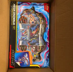 Pokemon TCG Premium Collection Mega Greninja Ex Box Factory Sealed - Image 1