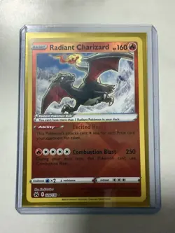 Radiant Charizard - 020/159 - Pokemon Crown Zenith Sword & Shield Ultra Rare NM - Image 1