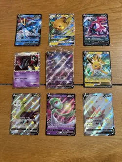 Sealed Promo & others Sun & Moon, Sword. & Shield, 9 Cards Full Art Pokemon TCG - Image 1