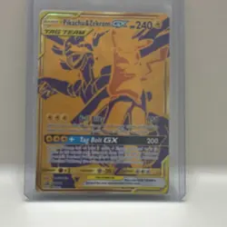 The Pokemon Company Pikachu & Zekrom GX TAG TEAM Promo Holo SM168 240 HP Eng - Image 1
