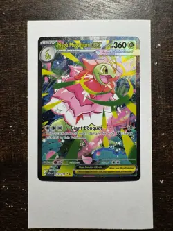 TCG Pokemon Ascended Heroes Mega Meganium 272/217 EX SIR Special Illustration NM - Image 1
