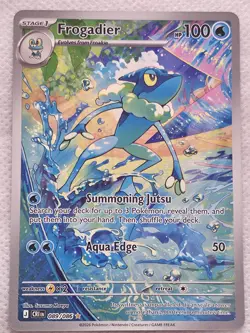 Pokemon TCG Frogadier Chaos Rising Near Mint 089/086 English - Image 1