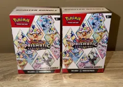 Pokemon Prismatic Evolutions Booster Bundle Lot Of 2 Brand New Factory Sealed - Image 1