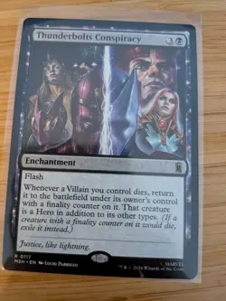 MTG Thunderbolts Conspiracy 0117 Marvel Super Heroes M/NM Free UK P&P - Image 1