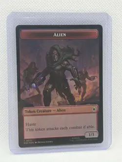 Alien/Wall Token Card (FOIL) Marvel Magic the Gathering 0001/0011 - Image 2