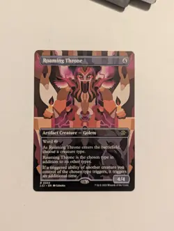 Roaming Throne (Borderless) The Lost Caverns of Ixalan Regular - Image 1