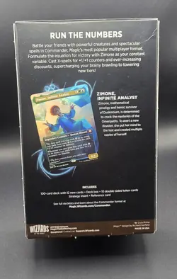MTG Secrets of Strixhaven Quandrix Unlimited Commander Deck Sealed SOS - Image 2