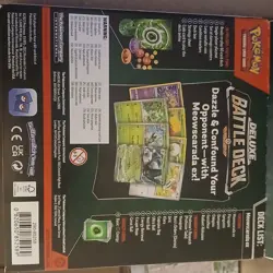 Meowscarada EX Pokemon TCG Deluxe Battle Deck - New - Sealed - Image 2
