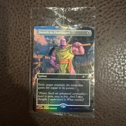 Thanos Magic the Gathering PSA Magazine Promo Swords to Plowshares Marvel Sealed - Image 1