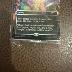 Thanos Magic the Gathering PSA Magazine Promo Swords to Plowshares Marvel Sealed - Image 3