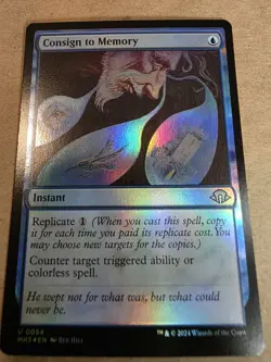 Consign to Memory - Foil - Modern Horizons 3 - Mtg - Image 1