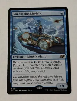 MTG Mindspring Merfolk - Aetherdrift LP - Image 1