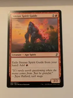 Simian Spirit Guide #190 (NM) Time Spiral Remastered TSR Magic MTG - Image 1