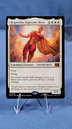 Hyperion, Supreme Hero [MSC] #599 NM MTG - Image 1