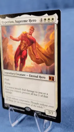 Hyperion, Supreme Hero [MSC] #599 NM MTG - Image 2